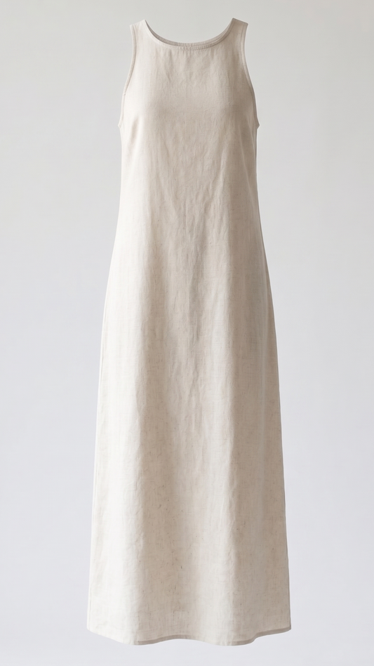 Sous-robe Maya en Lin naturel