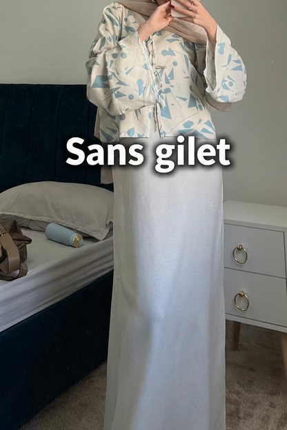 Sous-robe Maya en Lin naturel