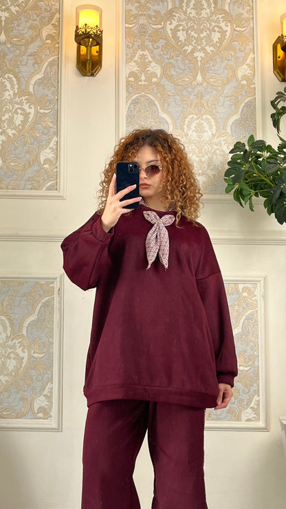 Ensemble Oversize en mouleton
