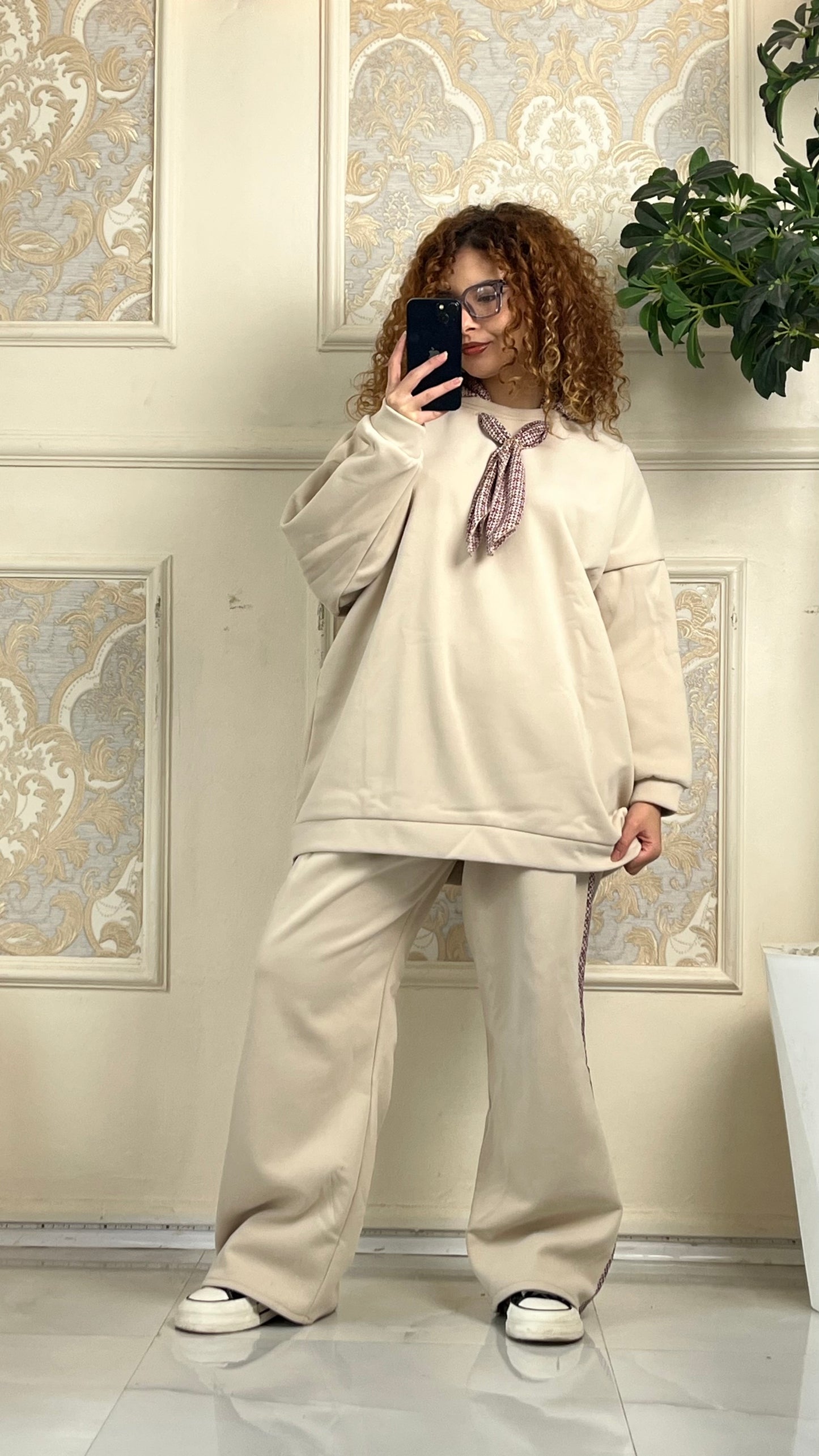 Ensemble Oversize en mouleton