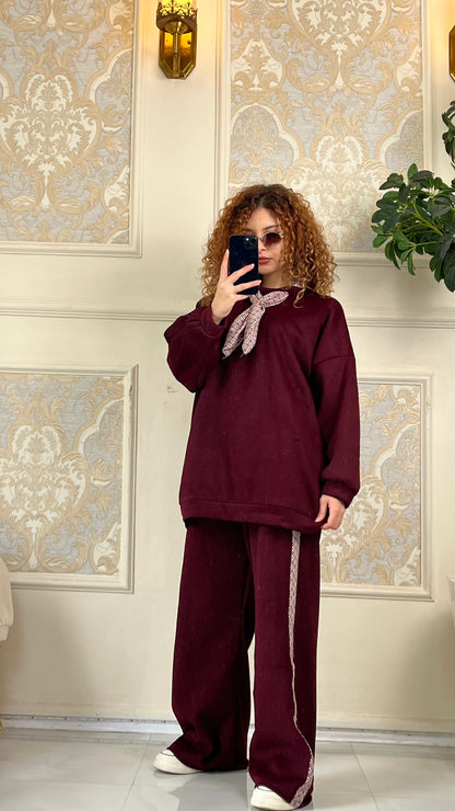 Ensemble Oversize en mouleton