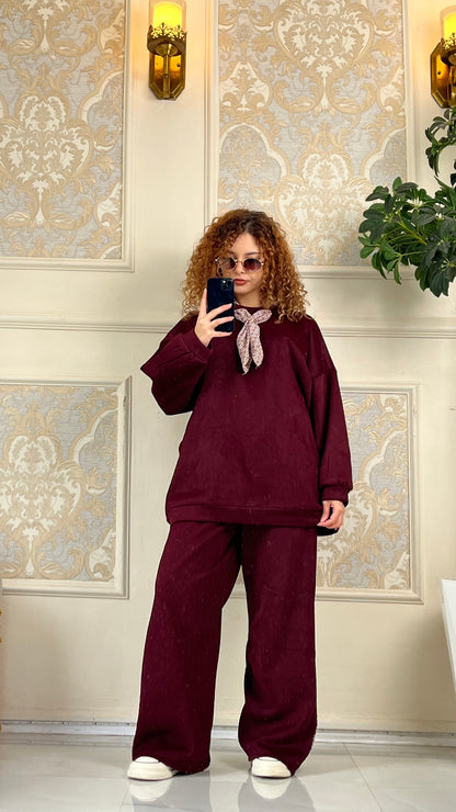 Ensemble Oversize en mouleton
