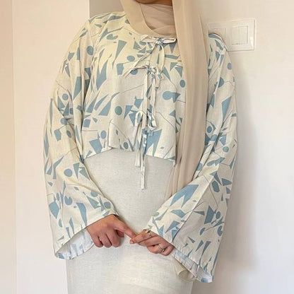 Gilet Maya en Lin naturel