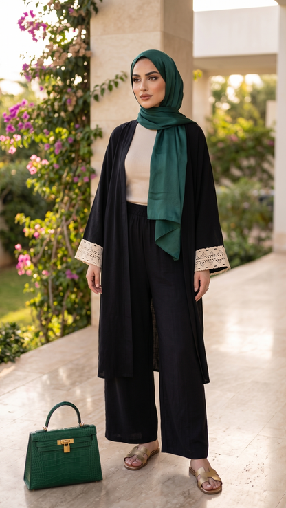 Ensemble Célia 2 Pièces OVERSIZE en Lin Froissé