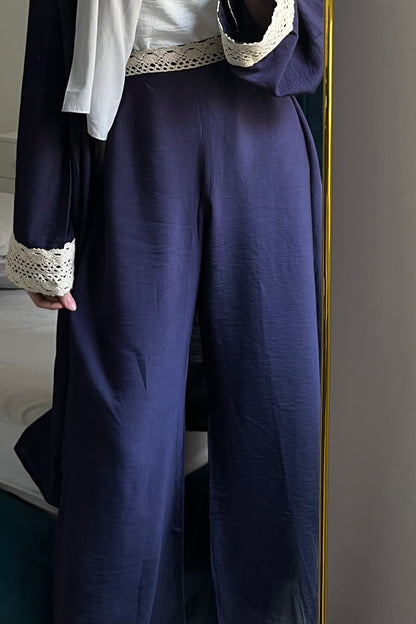 Ensemble Célia 2 Pièces OVERSIZE en Lin Froissé