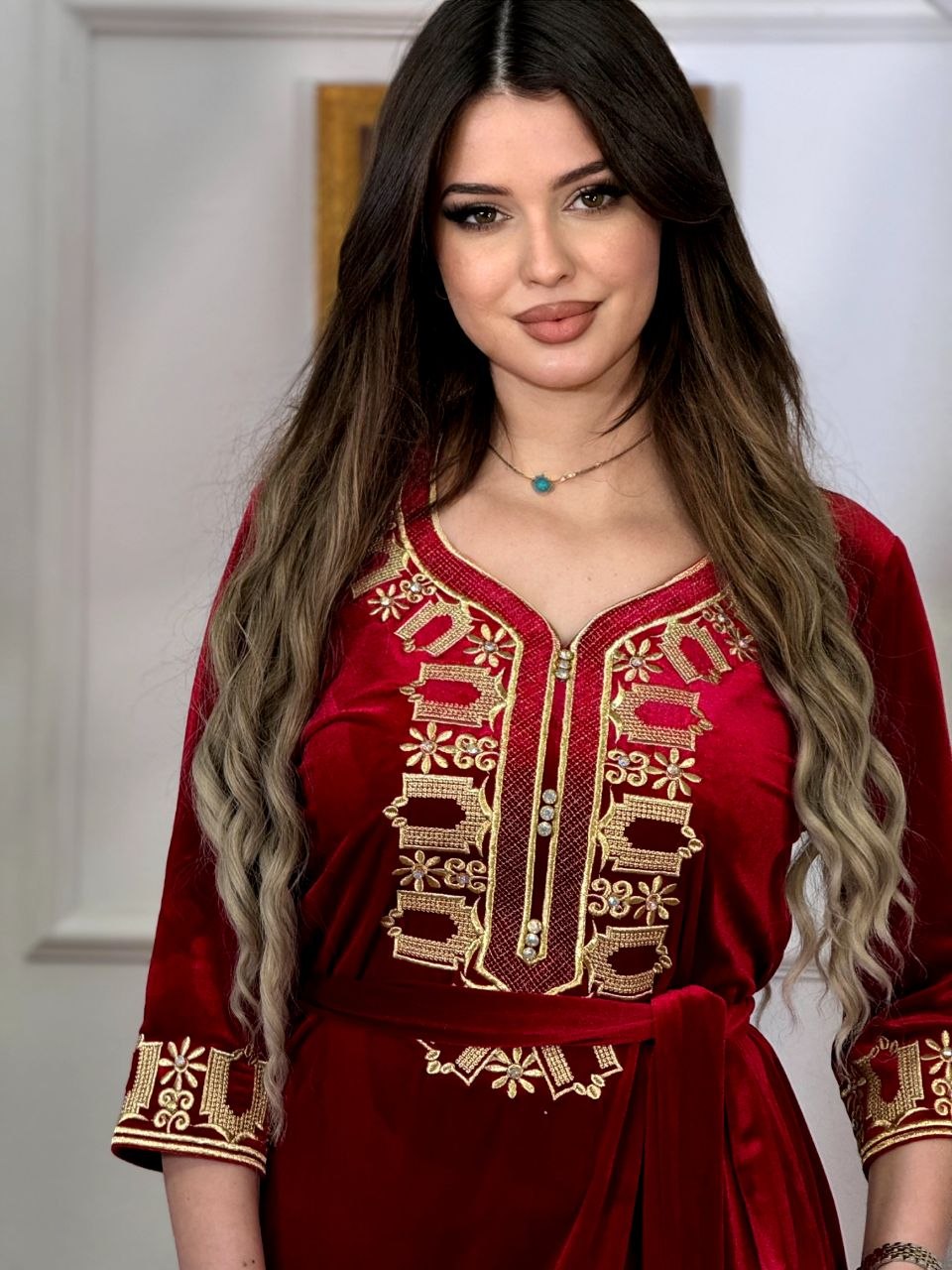 Robe Velours Modèle 07